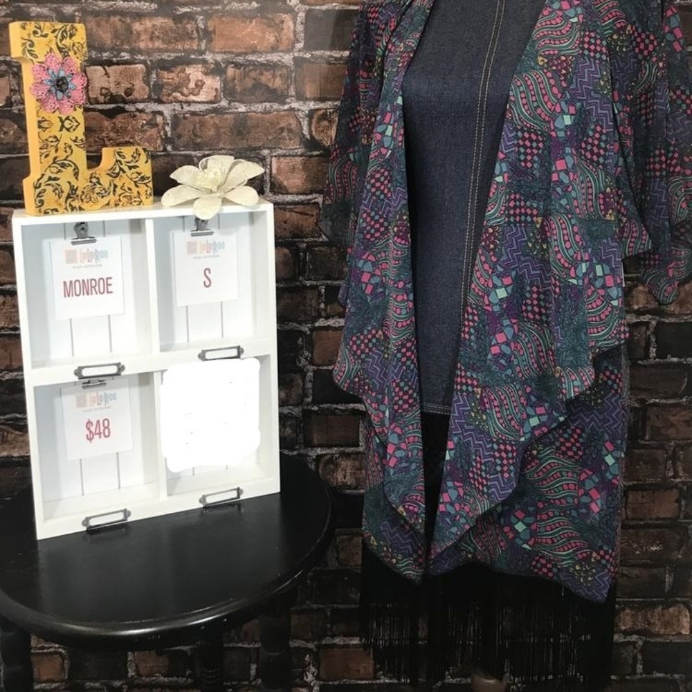 LuLaRoe Monroe Kimono New with Tags